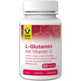 Raab Vitalfood L-Glutamin mit Vitamin C Kapseln 100 St.