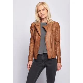Maze Lederjacke Sally cognac | XXL