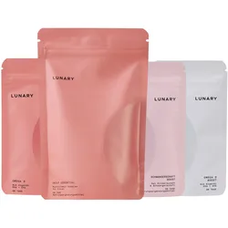 Lunary Schwangerschaft Set - für Frauen während der Schwangerschaft, Pulver + Kapseln 30 Tage Kombipackung St