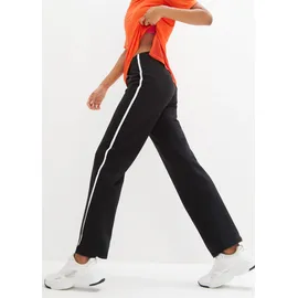 bonprix Sweathose Loose Fit Schwarz 3XL