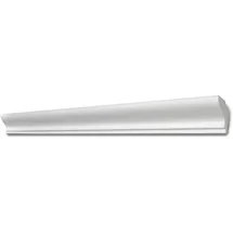 Decosa Deckenleiste G37 Kathleen - Dekorative Lichtleiste in Weiß für indirekte Beleuchtung von Wand und Decke - 10 Leisten à 2 m Länge= 20 m - Zierleiste aus Styropor 33 x 41 mm