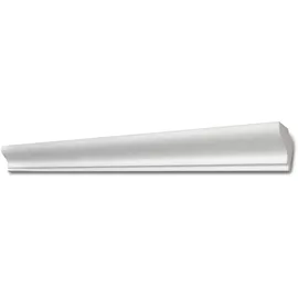 Decosa Deckenleiste G37 Kathleen - Dekorative Lichtleiste in Weiß für indirekte Beleuchtung von Wand und Decke - 10 Leisten à 2 m Länge= 20 m - Zierleiste aus Styropor 33 x 41 mm