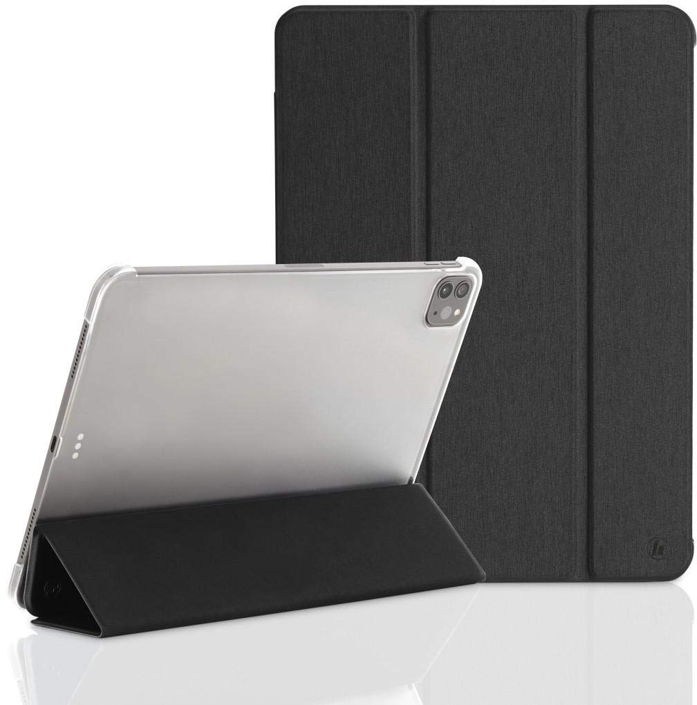 Hama Hülle für iPad Pro 2020 11 Zoll (aufklappbares Case für Apple Tablet, Schutz-Hülle mit Standfunktion, transparente Rückseite, magnetisches Cover mit Auto Wake/Sleep) schwarz