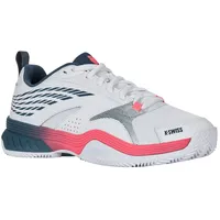 K-Swiss KSwiss Tennisschuhe Speedex HB Clay/Sandplatz 2024 weiss/peacoatblau/neonblaze Herren