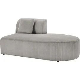 otto home Sofa-Eckelement OTTO HOME "Alesund", grau (hellgrau), B:182cm H:84cm T:100cm, Cord (100% Polyester);Filzoptik (100% Polyester), Polsterelemente, als Einzelteile oder Modulteil