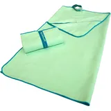 Dyckhoff Mikrofaser Handtuch mit Reißverschluss 80 x 180 cm neo mint
