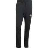 adidas Essentials 3-Streifen Single Jersey Pant, black/white M