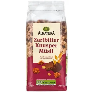 Alnatura Bio Zartbitter Knusper Müsli 500,0 g