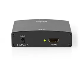 Nedis HDMI TM Converter VGA / 2X Cinch Buchse - HDMITM Ausgang - 1-Weg - 1080p - 1.65 Gbps - Aluminium - Anthrazit