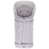 fillikid Kinderwagen Fusssack, Winterfusssack Askja Big - Melange Hellgrau