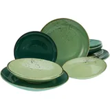 CreaTable Tafelservice NATURE Collection (12-tlg.) Green Life