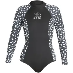 Xcel Axis 2 mm L/S Back Zip Springsuit - Neoprenbody - Whale Shark ...