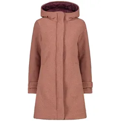 CMP Woman Coat FIX Hood quarzo (C657) 48