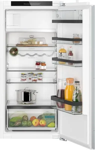 Siemens studioLine KI42LSDD1 - iQ500 Kühlschrank mit Gefrierfach mit 5 Jahre Garantie, Flachscharnier mit Softeinzug, Nische 122 cm