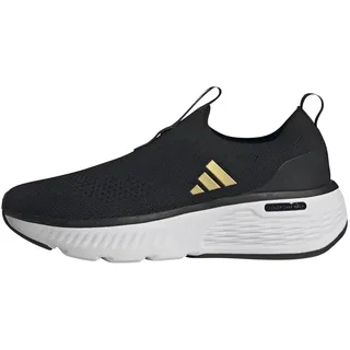 Adidas Damen Cloudfoam Go Sock Shoes Schuhe, core Black/Matte Gold/Cloud White, 36 2/3 EU