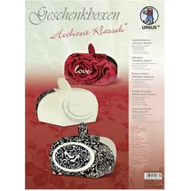 Buntpapierfabrik Ludwig Bähr URSUS Geschenkboxen "Hochzeit Klassik"