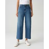 Opus Lanah Wide Leg Hosen Blau 42 26