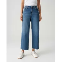 Opus Lanah Wide Leg Hosen Blau 42 26