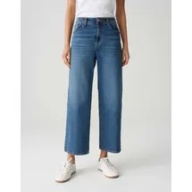 Opus Lanah Wide Leg Hosen Blau 42 26