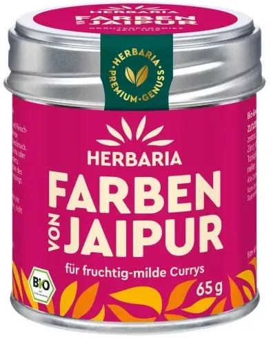 Herbaria Farben von Jaipur Würzmischung SD-Dose bio