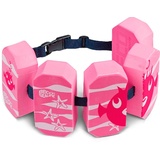 BECO Schwimmgürtel 5 Pads Sealife pink, 2 - 6 Jahre