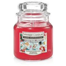 Yankee Candle The Night Before Christmas Duftkerze 104 g rot