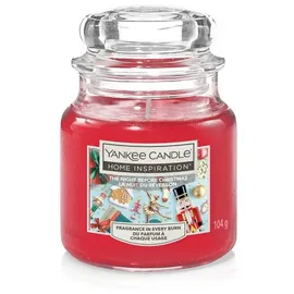 Yankee Candle The Night Before Christmas Duftkerze 104 g rot