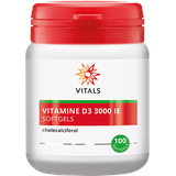 Vitals Vitamine D3 3000 ie 100 Weichkapseln)