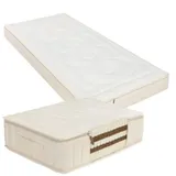 Prolana Matratze Schlaf-Line fest (Größe: 180x220 cm* / Bezug: Drellbezug Baumwoll-Ummantelung)