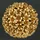 I.GE.A. Kunstpflanze I.GE.A. "Deko-Kugel Buchskugel", gold, B:12cm H:12cm L:12cm, Kunststoff, Kunstpflanzen, Kunstpflanze, Künstliche Kugel Tischdeko Hochzeitsdeko Weihnachtsdeko Adventsdeko