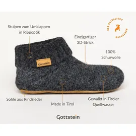Gottstein Knit Boot Unisex Hausschuhe