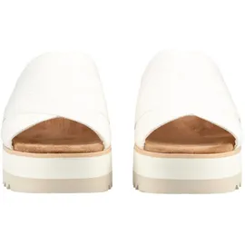 TOMS Diana Mule white canvas/woven detail 38,5