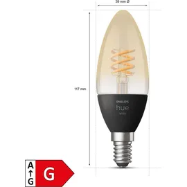 Philips Hue White E14 Kerze Doppelpack