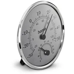 hama Saipan Thermometer silber