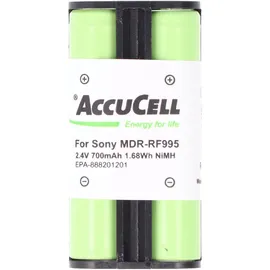 AccuCell Akku passend für Sony MDR-RF995 BP-HP800-11 700mAh für wireless Headset, Kopfhörer