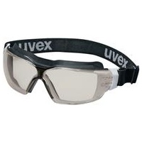 Uvex 9309064. Produkttyp: Schutzbrille. Produktfarbe: Schwarz, Weiß. Objektivmaterial: Polycarbonat. Menge pro Packung: 1 Stück(e) (9309064)