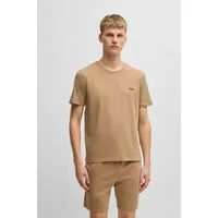 Boss T-Shirt mit Logo-Detail Modell 'MIX&MATCH', Camel, L