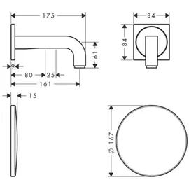 Axor Citterio Sensor-Armatur (39117000)