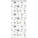 vidaXL Duschrollo mit Kassette 100x240 cm Stoffbreite 96 cm, Duschvorhang, Badewannenvorhang, Seitenzugrollo, Dusche Rollo, Badewannenrollo