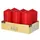 Papstar Stumpenkerze 6 x 11,5 cm 6 St. creme