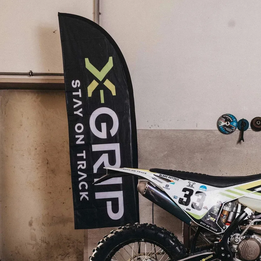 X-GRIP Beachflag klein - 60 x 250 cm