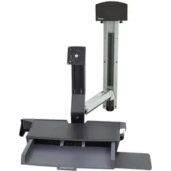 Ergotron Sit-Stand Combo Ablageflächen-System - Befestigungskit (Griff, CPU-Halt