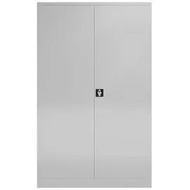 Classix Stahlschrank X-530370 lichtgrau 120,0 x 42,0 x 194,5 cm, aufgebaut