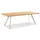 Niehoff Solid Gartentisch 240 x 95 x 76 cm Ivory/Holzfarben