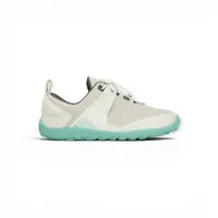 GROUNDIES Chamonix TR Low (Barfussschuhe, Zero Drop, Trail) stonegrau/mint Damen Laufschuh grau 40 EU