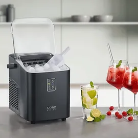 CASO Design CASO 3401 IceChef Compact Eiswürfelbereiter (120 Watt, Matt Schwarz)