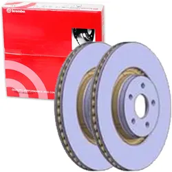 2x Brembo Bremsscheiben 335mm Innenbelüftet Vorne Passend Für Ford Focus: Bremsscheibe Ford: 2024595 Ford: 2230347 Ford: 2431083 Ford: 5267604 Ford: E
