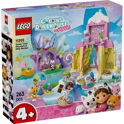 LEGO Gabby's Dollhouse 11205 Zuckerguss-Gebirge und Kätzchen-Garten