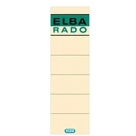 Elba Ordneretiketten 10 beige 8 cm 10 Blatt