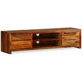 vidaXL TV-Schrank Massivholz Akazie 120x30x30 cm